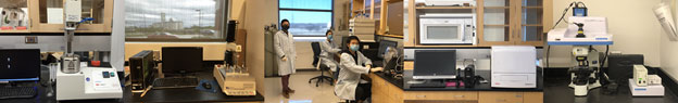 Images from the analytical food chemistry lab