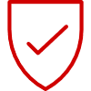 Shield with check mark