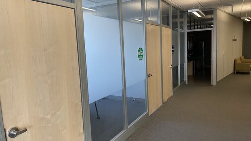 Office walkway